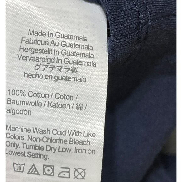 NWT J.Crew Tiered Dress Broken In Jersey Navy Blue Size XL Extra Large Ruffle Sl - Picture 6 of 6